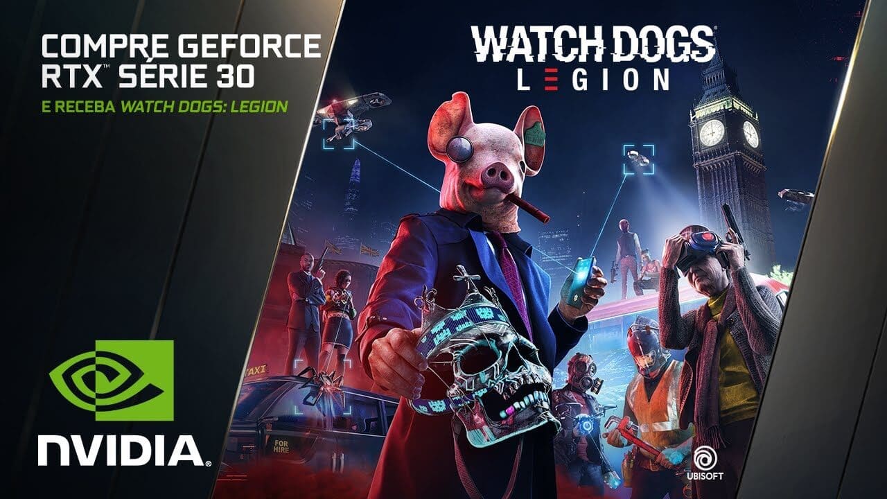 Watch Dogs Legion - GeForce RTX 3080-3070