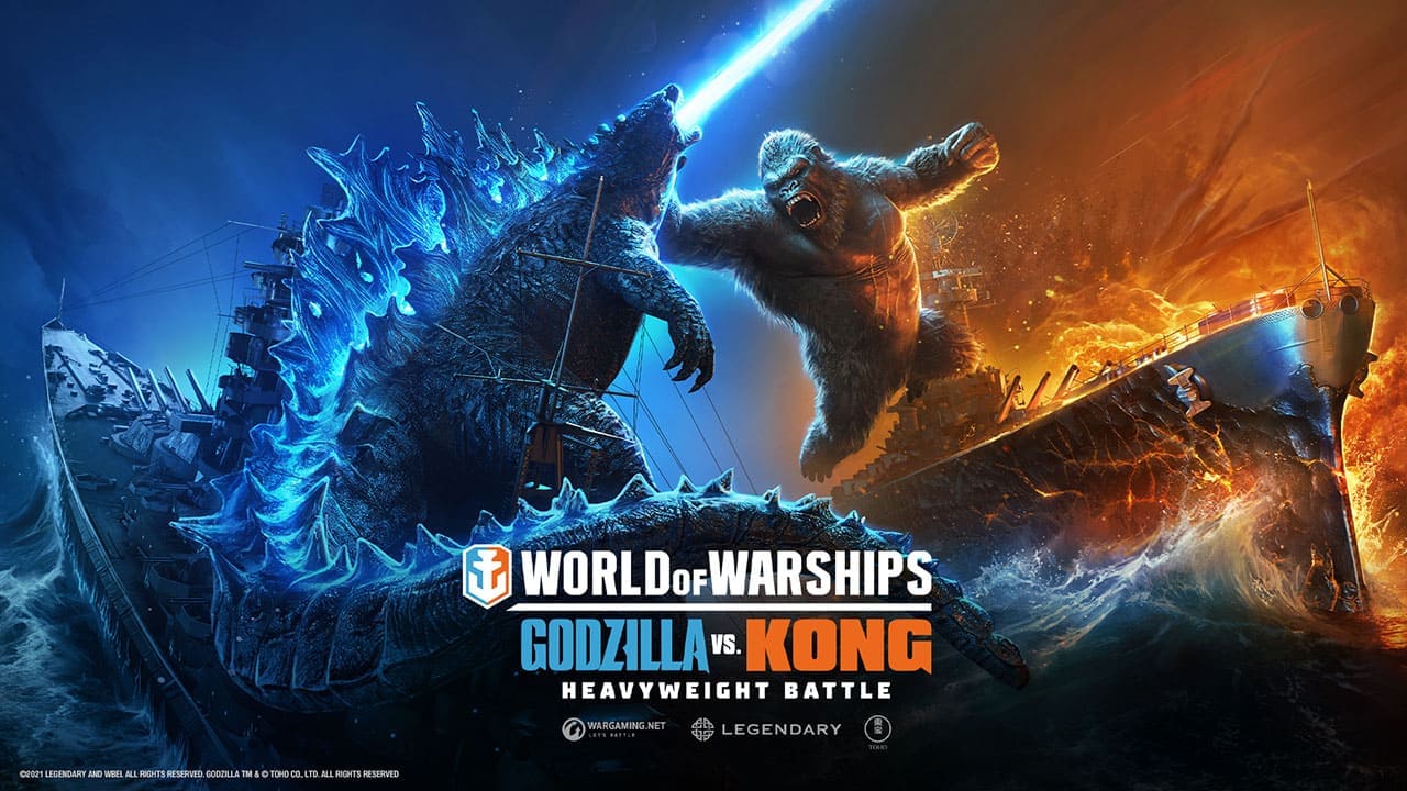 World of Warships - Godzilla e Kong