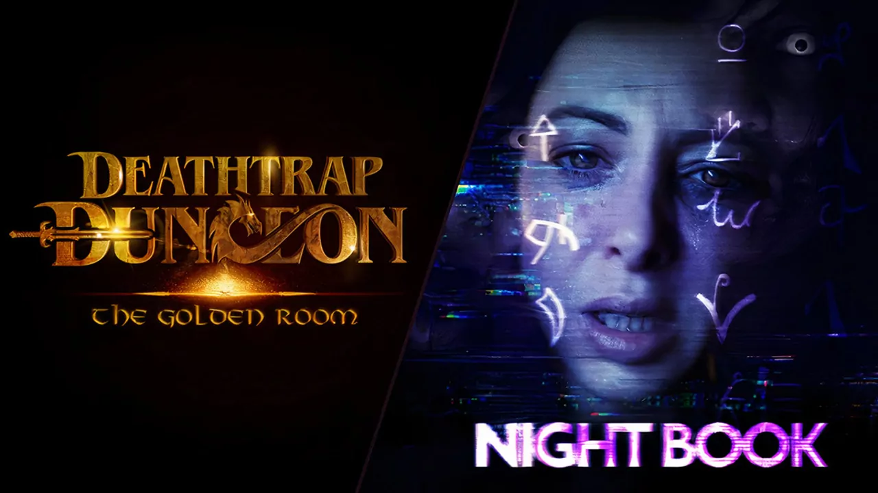 Deathtrap Dungeon The Golden Room - Night Book