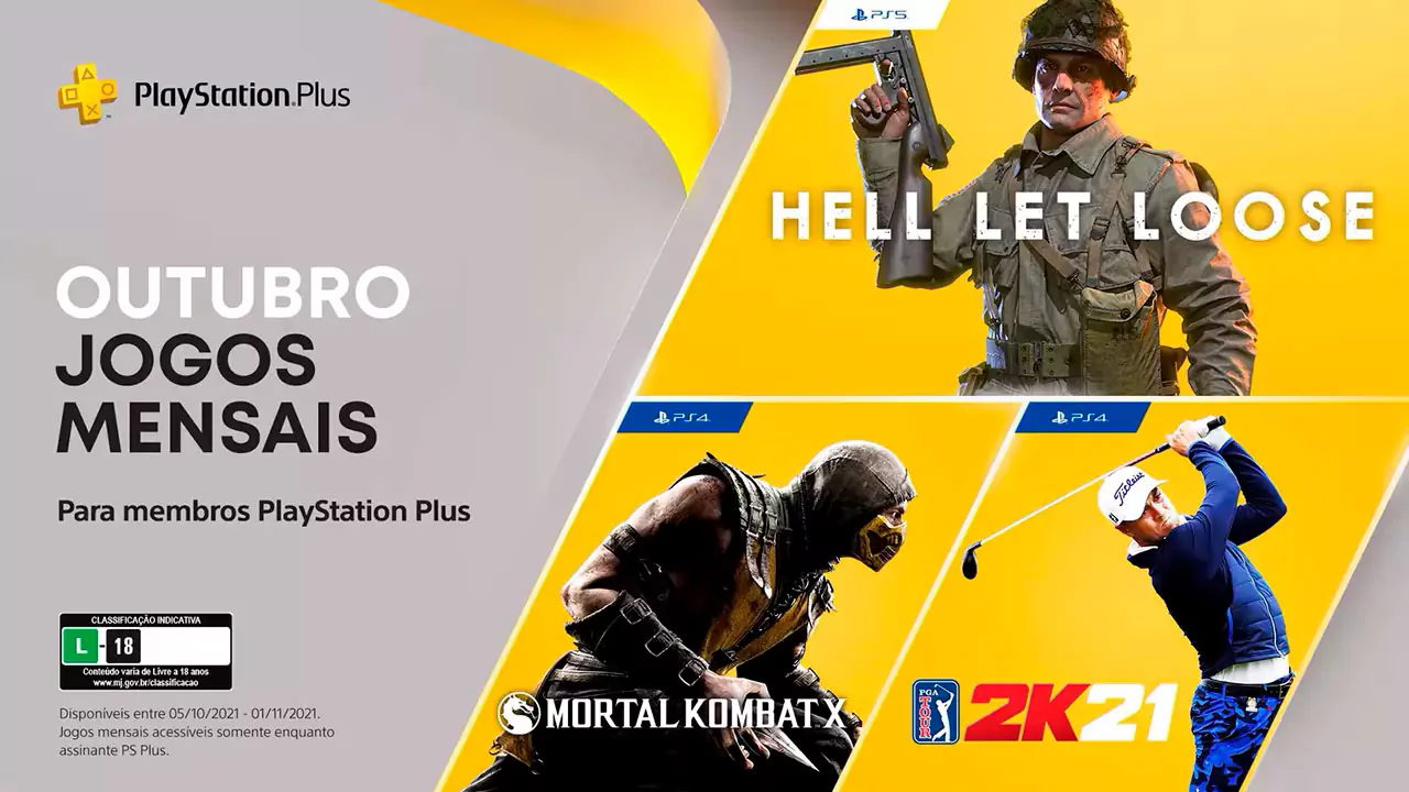 A PlayStation acaba de revelar os jogos disponíveis para os assinantes da PS Plus em outubro