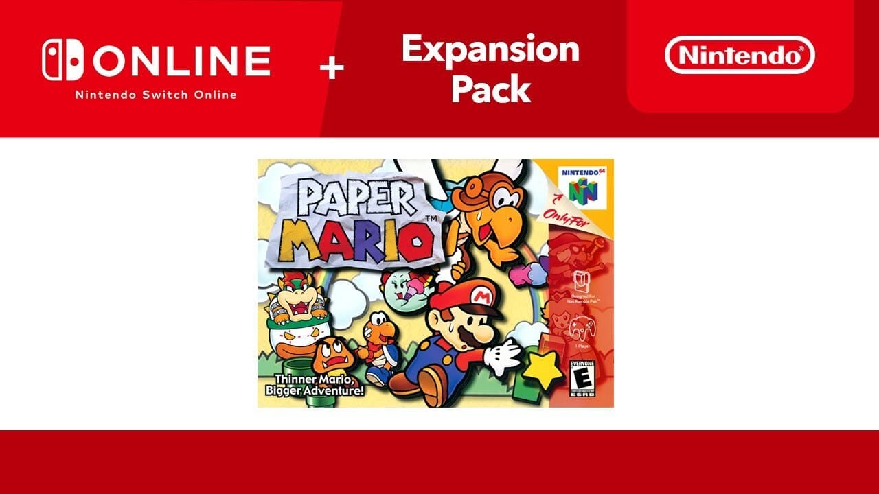 Paper Mario - Nintendo Switch Online