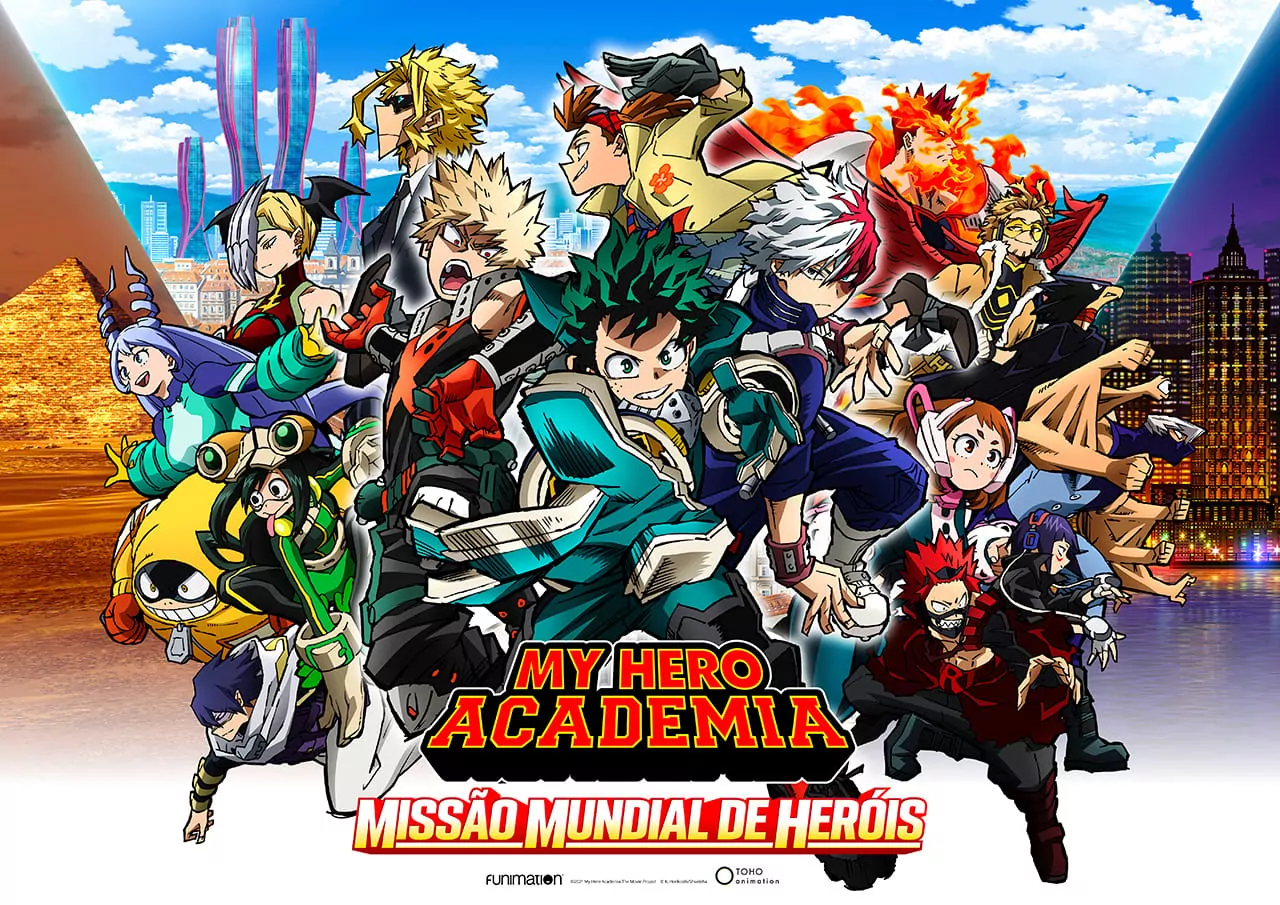 My Hero Academia Missão Mundial de Heróis