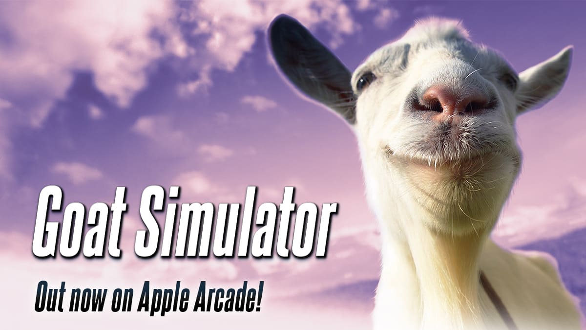 Goat Simulator+ no Apple Arcade