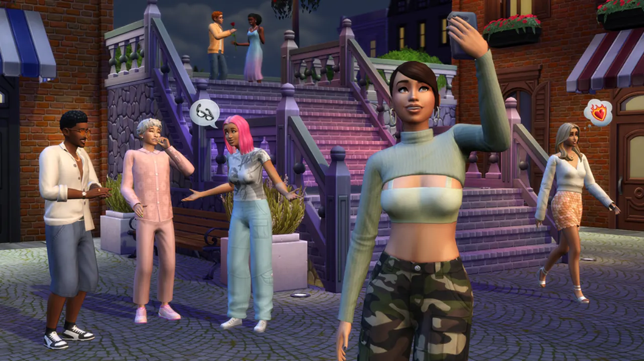 The Sims 4 kit Noite Chique
