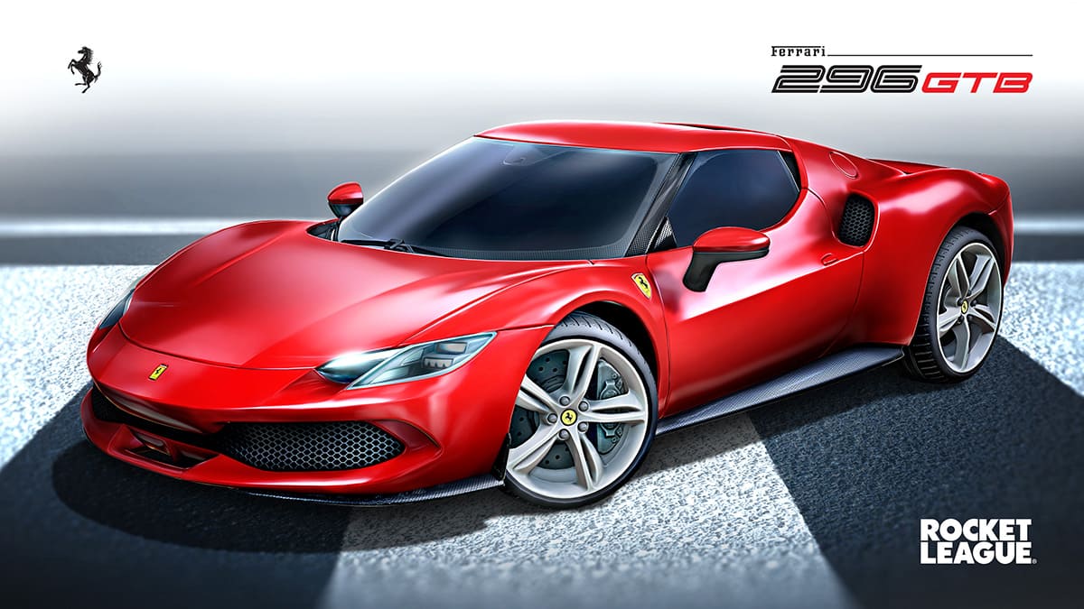 Ferrari 296 GTB - Rocket League
