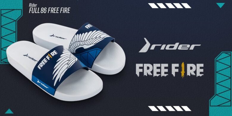 Free Fire - chinelos Rider