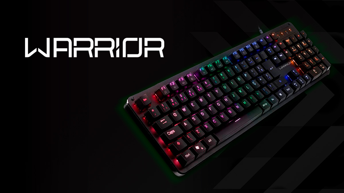 Teclado Mecânico Warrior Dunky - Um baita custo benefício | Análise