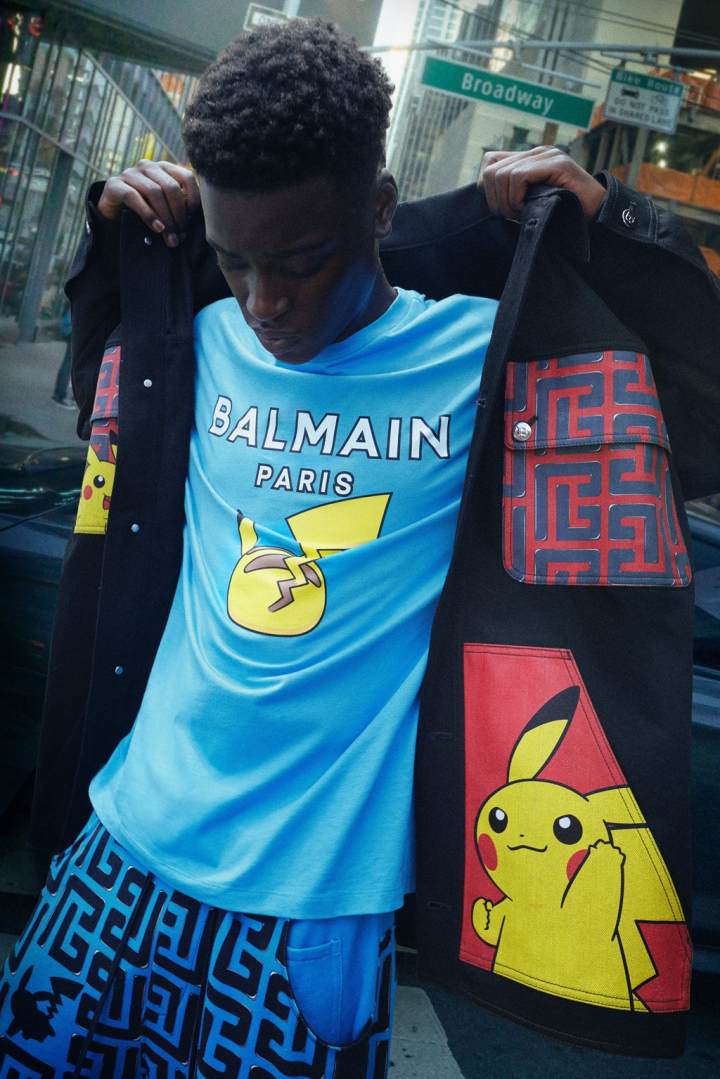 Balmain faz parceria com Pokémon para uma coleção especial e de edição ...