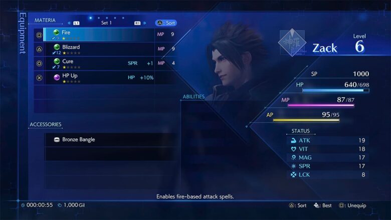 Crisis Core Final Fantasy VII Reunion