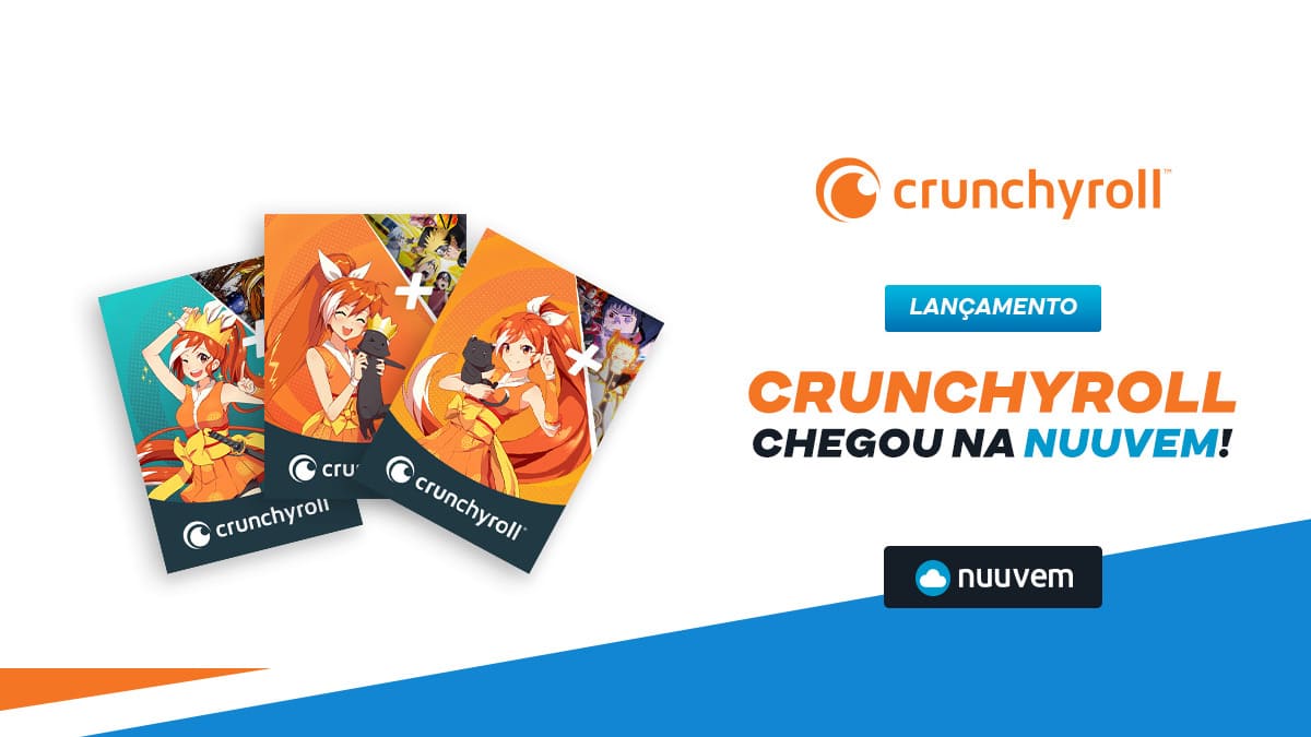Crunchyroll faz paceria com a Nuuvem para jogos digitais ligados a