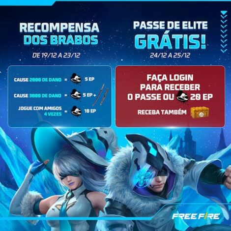 Passe de Elite Natal - Free Fire (2)