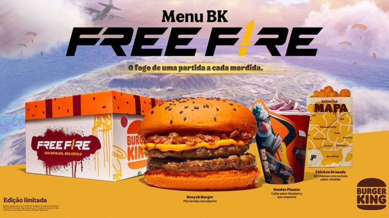 Burger King - Free Fire Combo