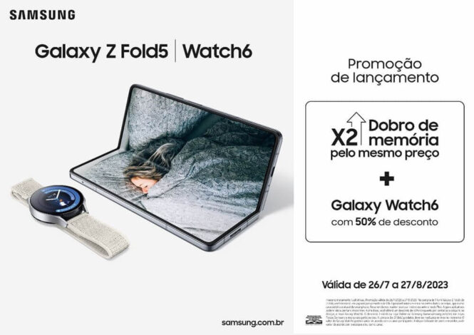 Galaxy Z Fold5 - Promoção de lançamento