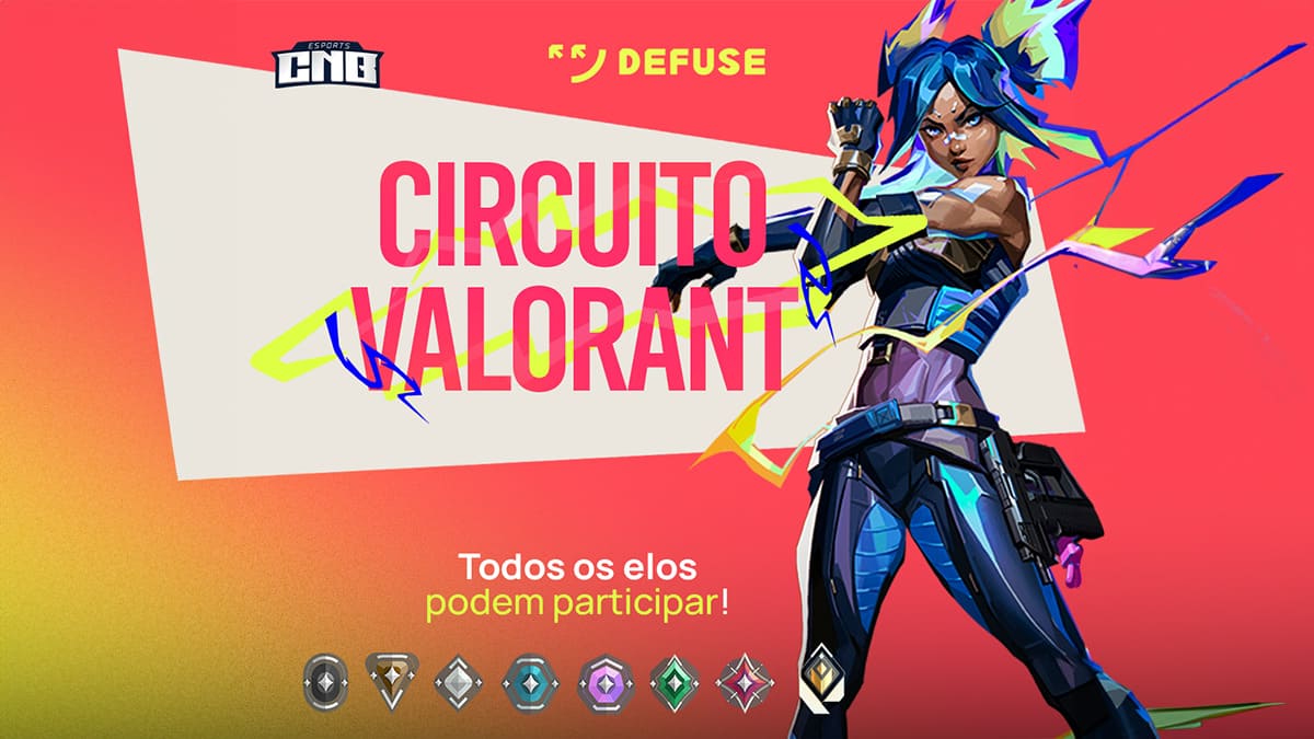 Defuse e CNB - Valorant