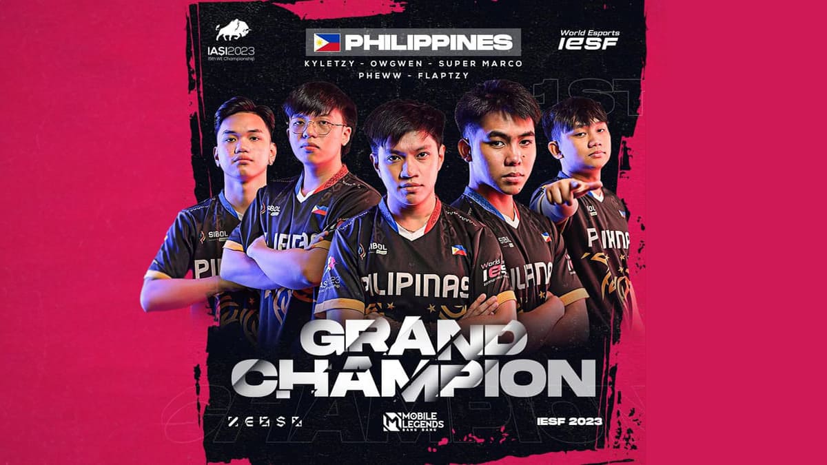 Campeonato Mundial de Esports IESF 2023 de Mobile Legends Bang Bang - Filipinas