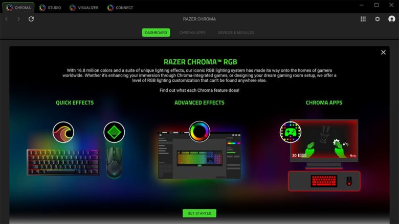 Novo aplicativo Razer Chroma