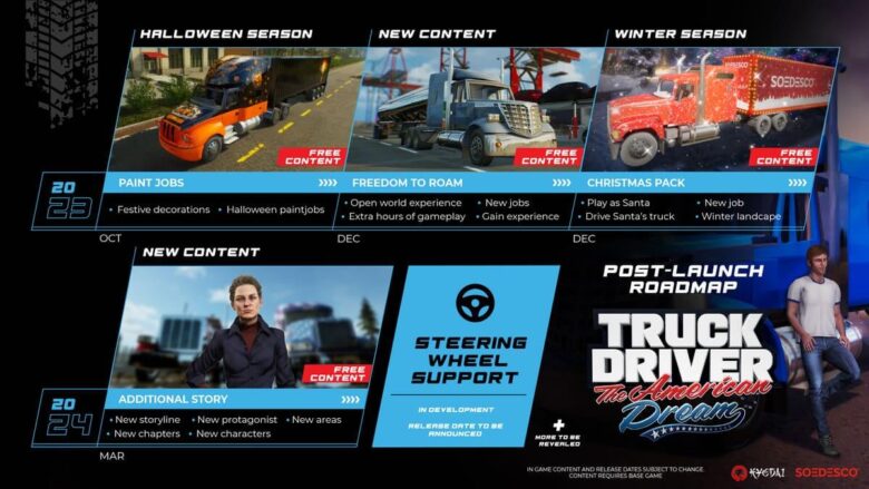 Truck Driver The American Dream - Roadmap 2023-2024
