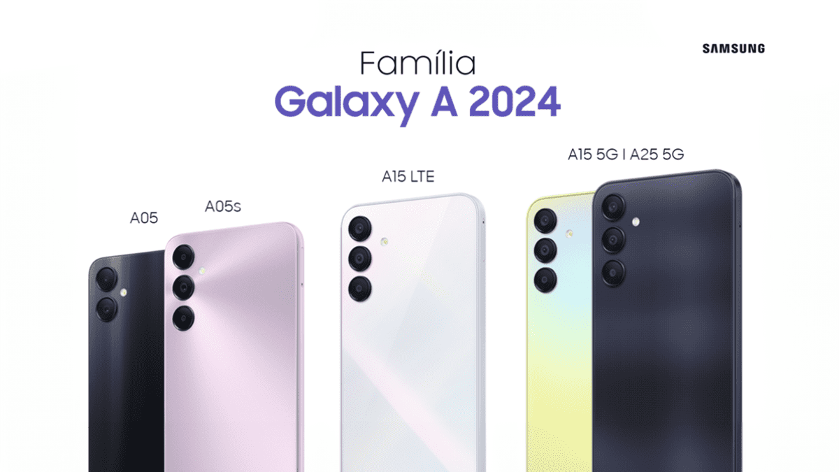 Samsung apresenta os novos Galaxy A05s, Galaxy A15 LTE, Galaxy A15 5G e ...