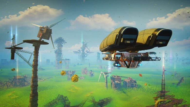 Forever Skies Atualização Airship Gardening