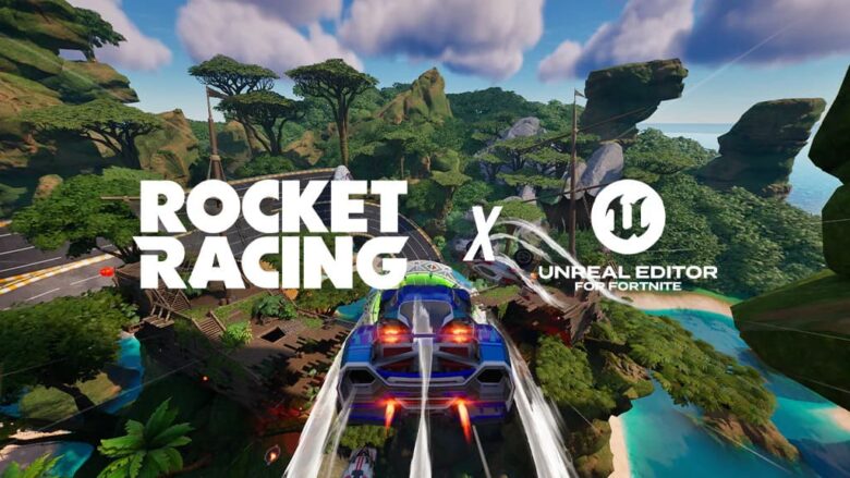 Fortnite com Rocket Racing