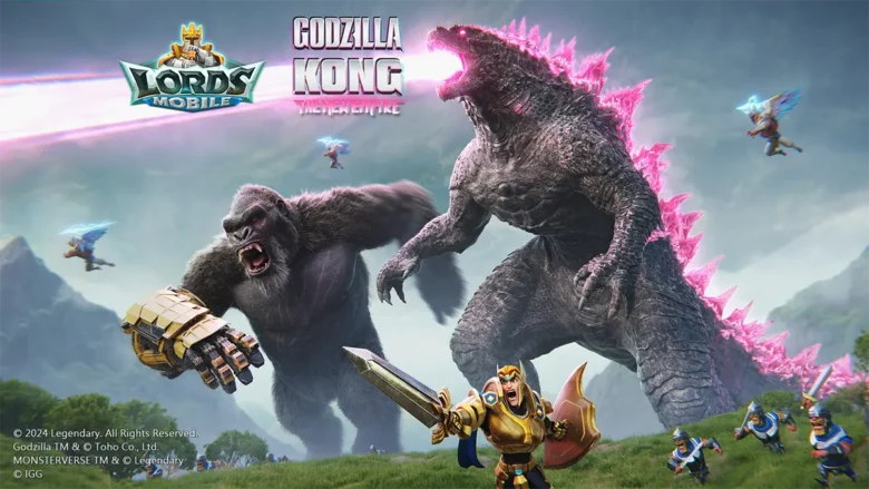 Lords Mobile e Godzilla X Kong O Novo Império