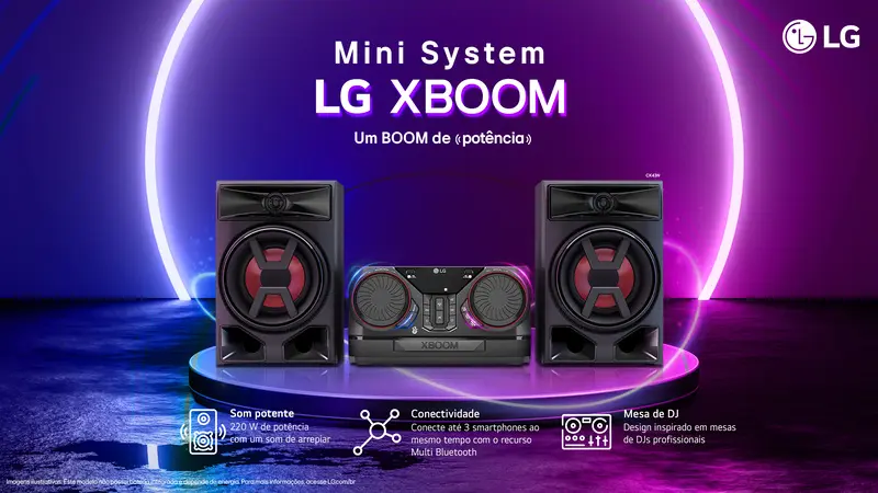 Mini System LG XBOOM CK43N