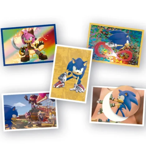 Sonic Prime - álbum de figurinhas da Panini