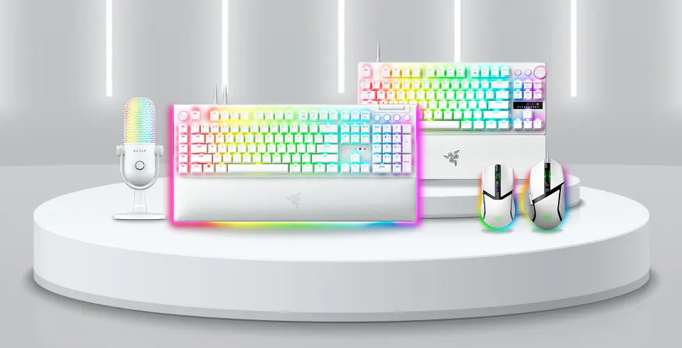 Razer lança novos periféricos brancos com a White Edition – Gamers & Games