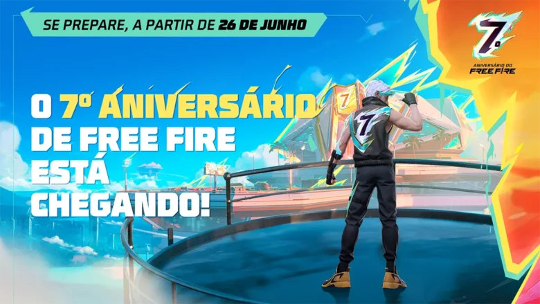 Free Fire - 7 aniversário