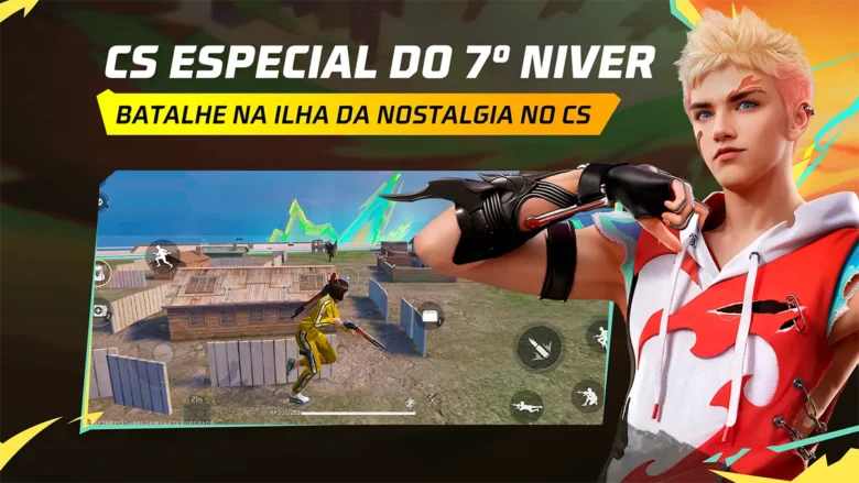 Free Fire - 7 aniversário
