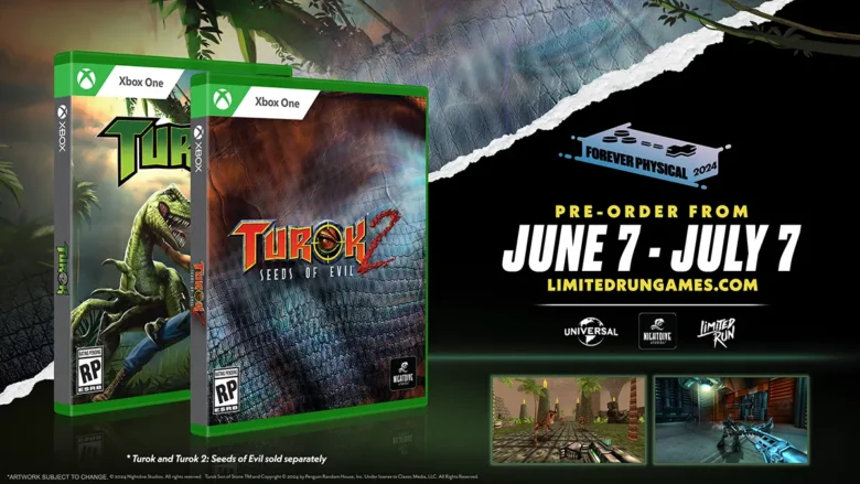 Turok e Turok 2 Seeds of Evil - Xbox