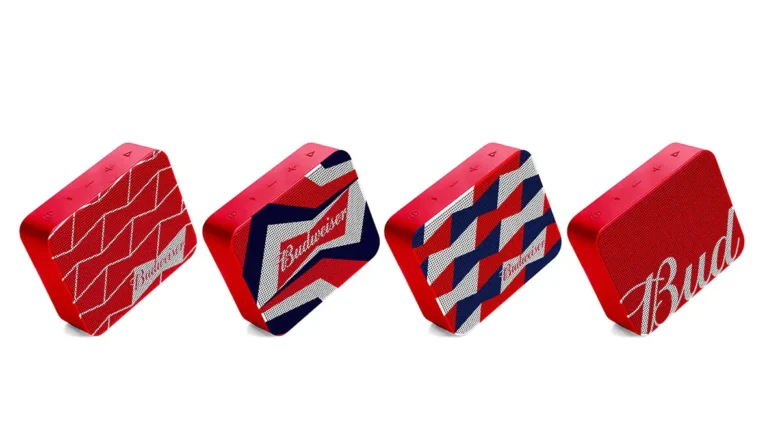 Budweiser e JBL lançam speakers personalizadas