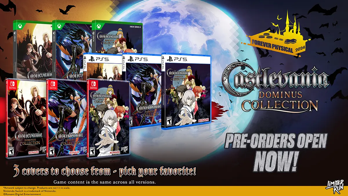 Clássicos de Castlevania retornam com a Coleção Dominus pela