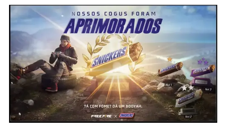 Free Fire e SNICKERS - Copa F.F.