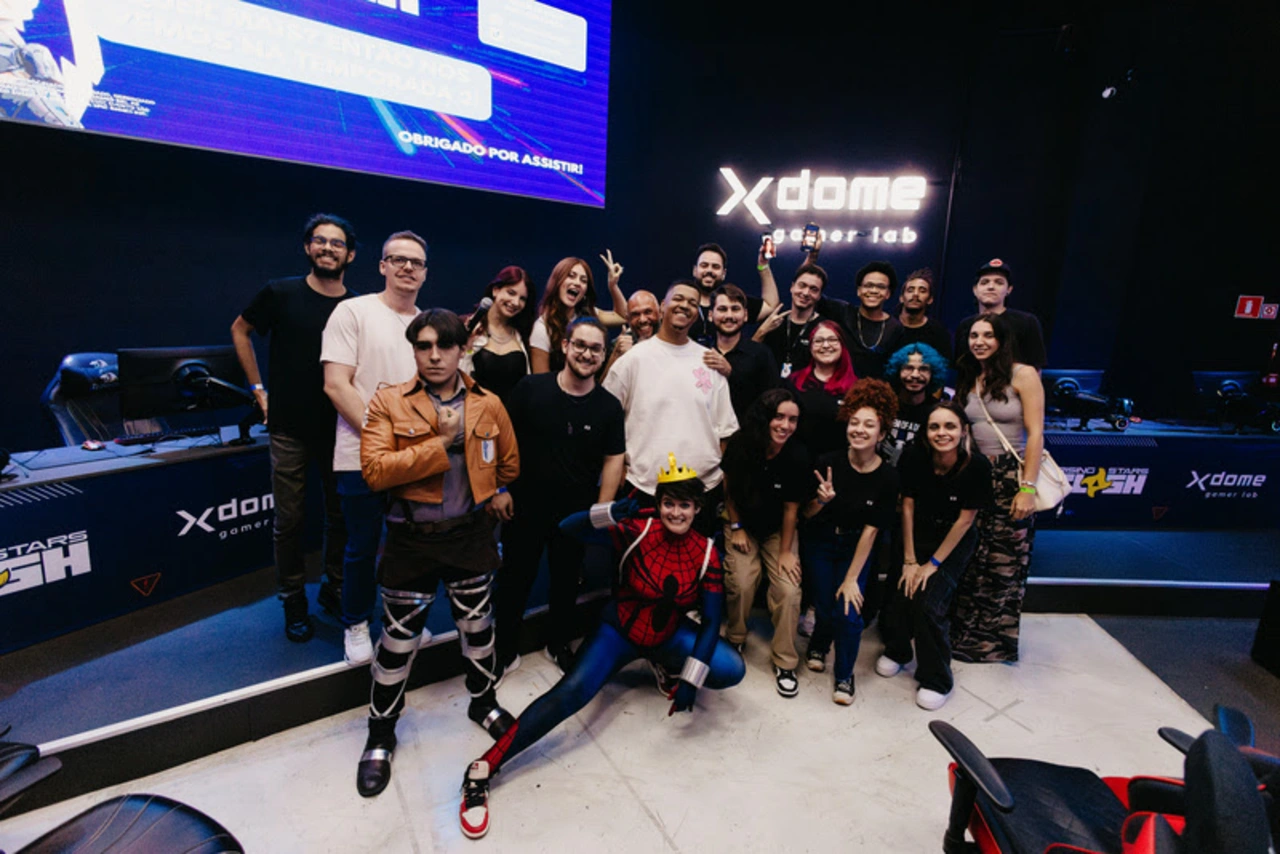 Xdome Gamer Lab realizou a final do Rising Stars Clash com premiação de R$ 20 mil, meet & greet e influenciadores.