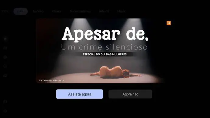 Documentário Apesar De estreia no TCL Channel