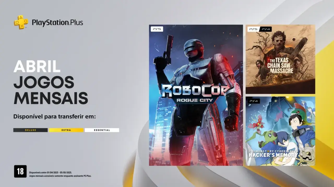 PlayStation Plus - Abril 2025