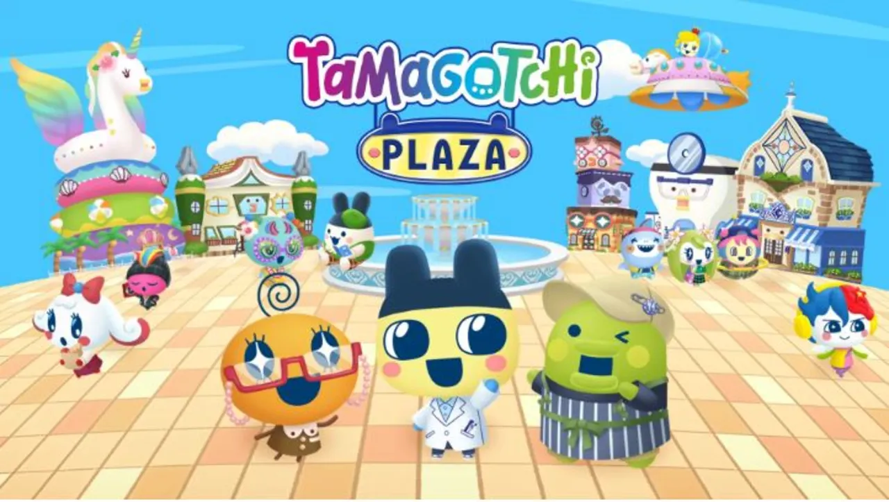 Tamagotchi Plaza chega ao Nintendo Switch em 27 de junho. Abra lojas, interaja com Tamagotchis e aproveite novos recursos, incluindo o Tamagotchi Uni.