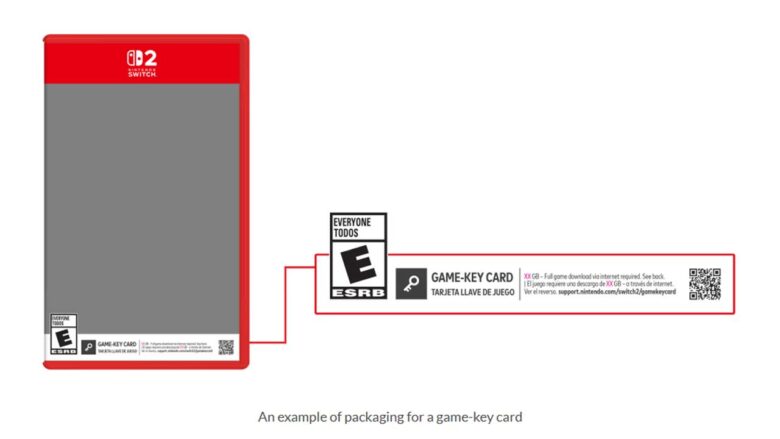 Nintendo Switch 2 - Game Key-Card