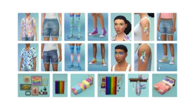 A nova atualização de The Sims 4 adiciona roupas, móveis e bandeiras de Orgulho para mais personalização e inclusão. Confira as novidades!