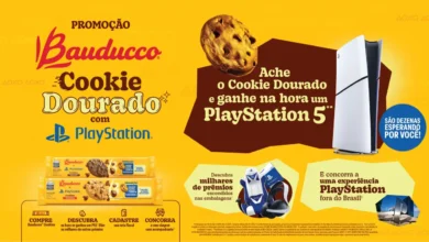 Bauduco Playstation - Cookie dourado