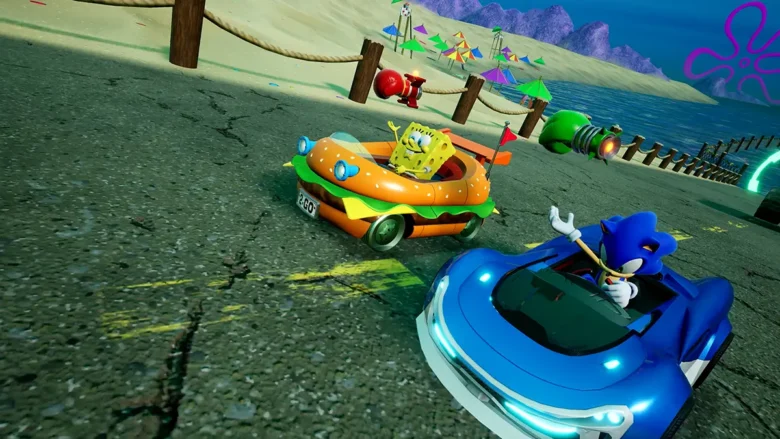Sonic Racing CrossWorlds confirma parceria com Nickelodeon