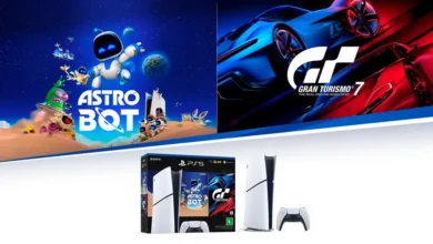 bundle do PlayStation 5 com ASTRO BOT e Gran Turismo 7