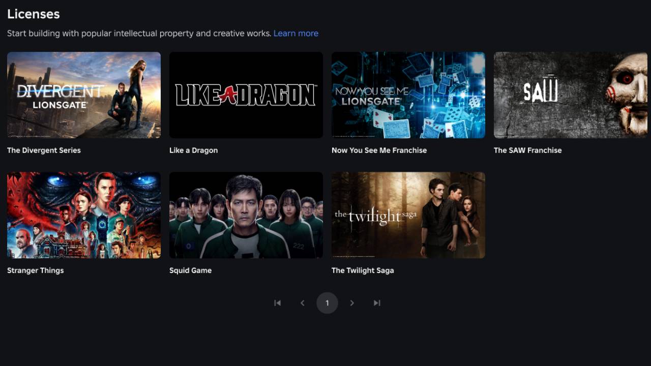 Roblox - Plataforma de Licenciamento
