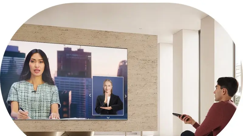 Smart TVs LG com acessibilidade