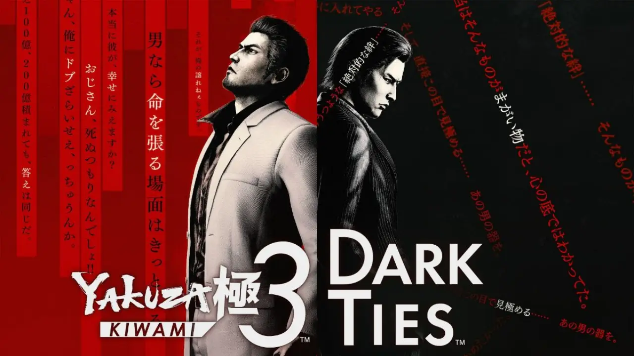 Yakuza Kiwami 3 e Dark Ties