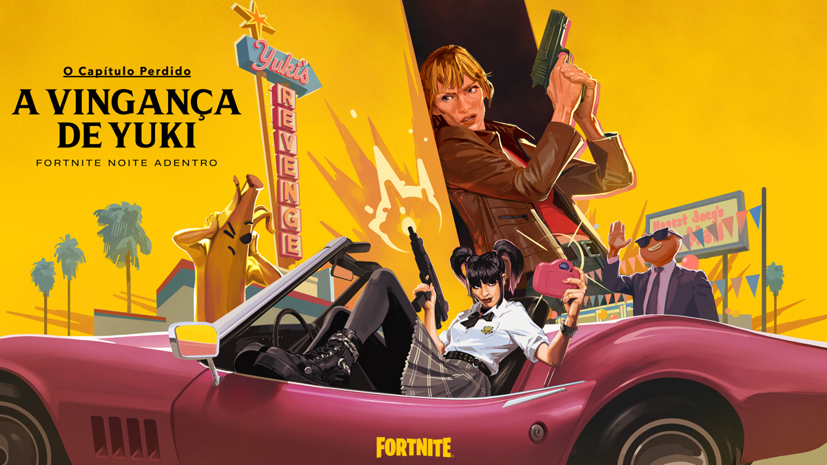 O Capítulo Perdido: A Vingança de Yuki, de Quentin Tarantino, estreia no Fortnite