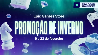 Promoção de Inverno - Epic Games Store