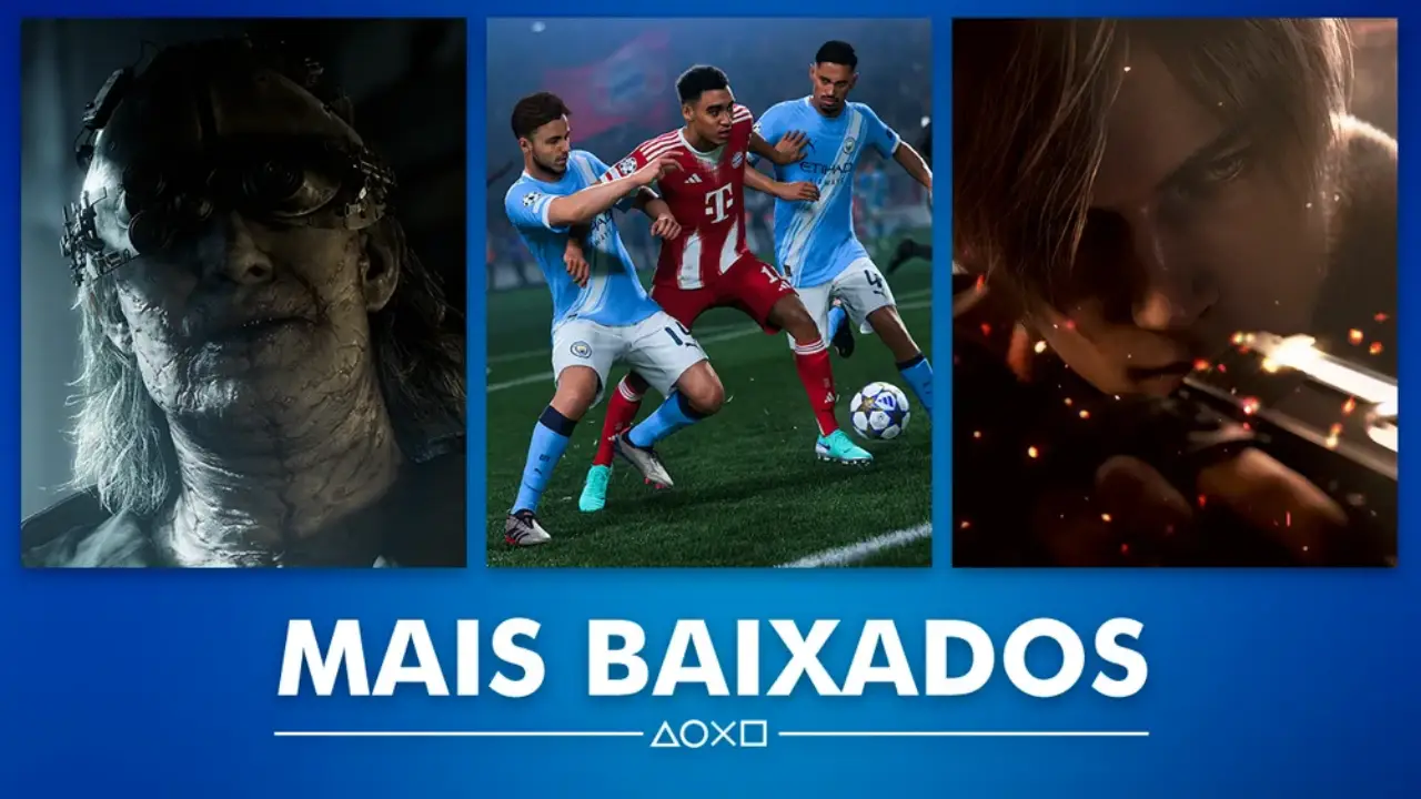 Mais baixados PlayStation Fevereiro 2026