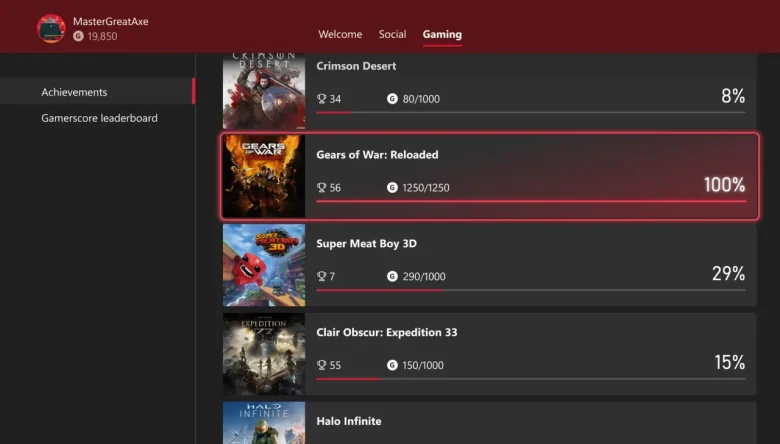 Xbox - Conquistas 01
